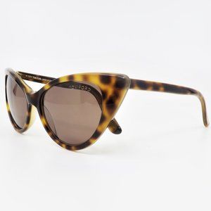 Tom Ford Tortoise Sunglasses Cat Eye TF 173 56J